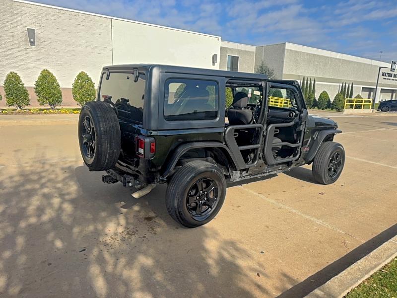 1C4HJXDN7KW689694 - 2019 JEEP WRANGLER U SPORT შავი ფოტო 4