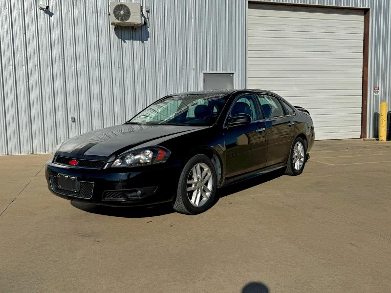 2G1WC5E32D1238596 - 2013 CHEVROLET IMPALA LTZ BLACK photo 2