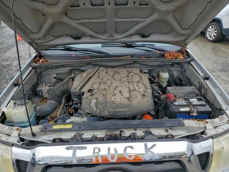 5TEUU42N37Z397199 - 2007 TOYOTA TACOMA ACCESS CAB SILVER photo 11