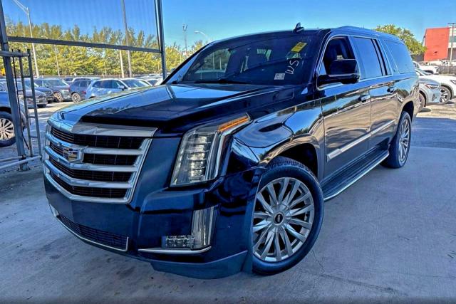 1GYS4HKJXLR183807 - 2020 CADILLAC ESCALADE ESV LUXURY Siyah fotoğraf 2