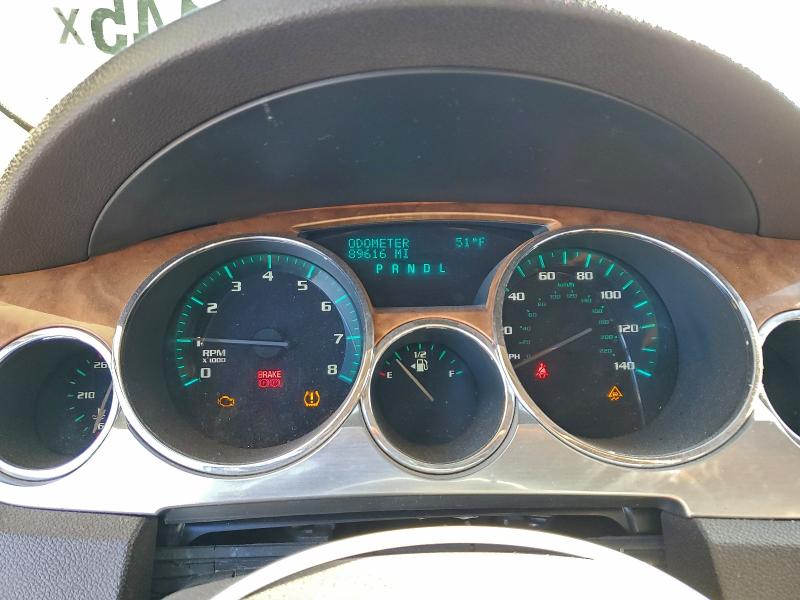 5GAEV23788J203057 - 2008 BUICK ENCLAVE CXL GOLD photo 9