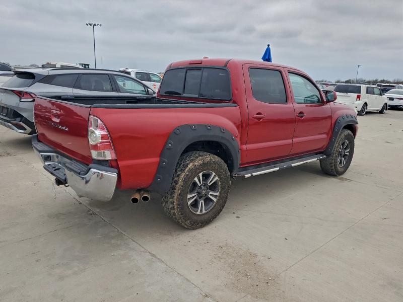 3TMJU62NX8M068402 - 2008 TOYOTA TACOMA DOUBLE CAB PRERUNNER RED photo 3