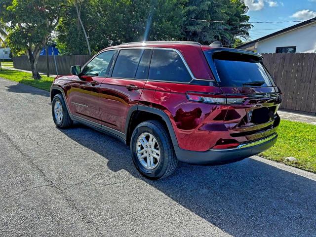 1C4RJGAG3RC708070 - 2024 JEEP GRAND CHER LAREDO 红色 照片 3