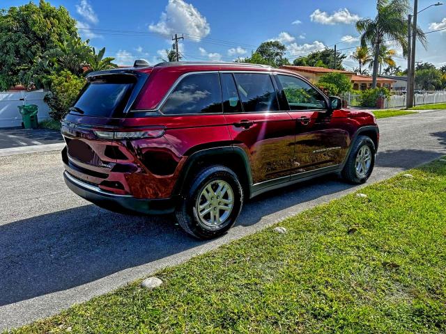 1C4RJGAG3RC708070 - 2024 JEEP GRAND CHER LAREDO 红色 照片 4