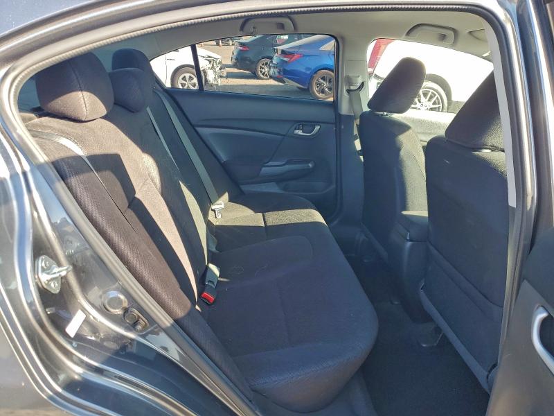 19XFB2F52DE214813 - 2013 HONDA CIVIC LX GRAY photo 10