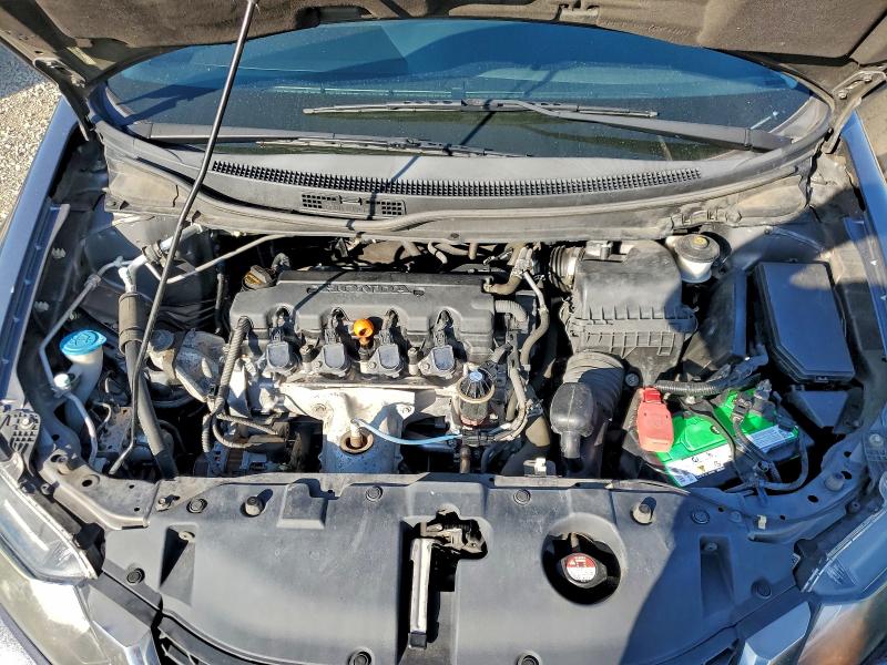 19XFB2F52DE214813 - 2013 HONDA CIVIC LX GRAY photo 11