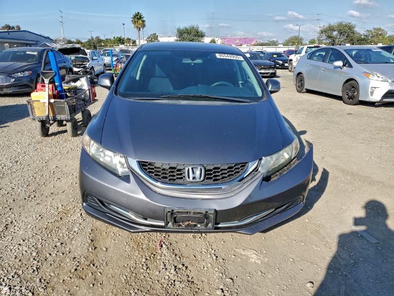 19XFB2F52DE214813 - 2013 HONDA CIVIC LX GRAY photo 5