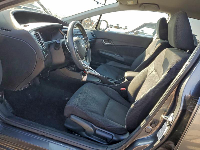 19XFB2F52DE214813 - 2013 HONDA CIVIC LX GRAY photo 7