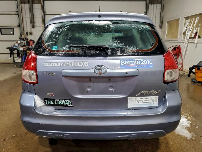 2T1KR32E93C037440 - 2003 TOYOTA COROLLA MA XR BLUE photo 6