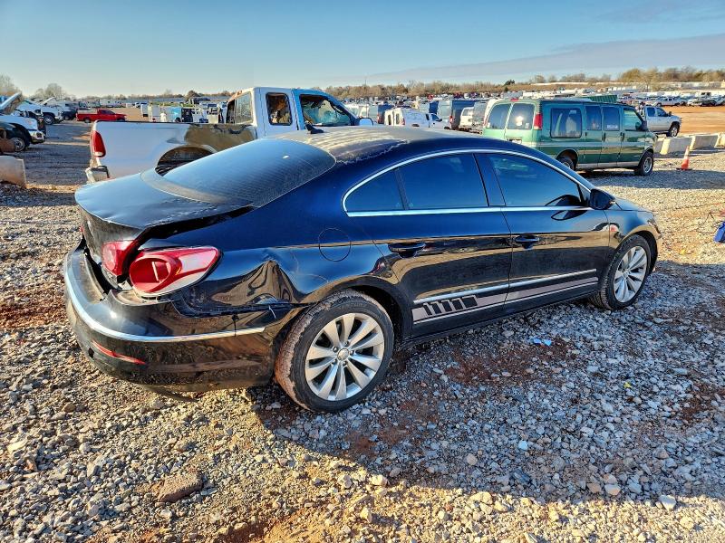 WVWMN7AN2BE728589 - 2011 VOLKSWAGEN CC SPORT BLACK photo 3