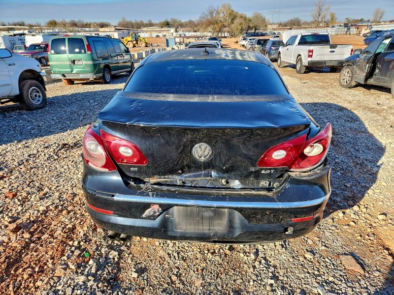 WVWMN7AN2BE728589 - 2011 VOLKSWAGEN CC SPORT BLACK photo 6