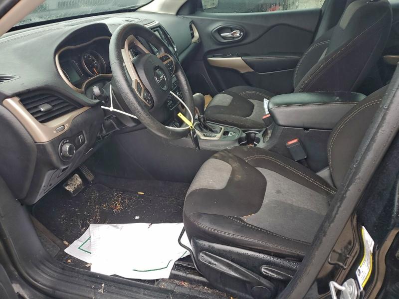 1C4PJLAB9HW602806 - 2017 JEEP CHEROKEE SPORT Czarny zdjęcie 7