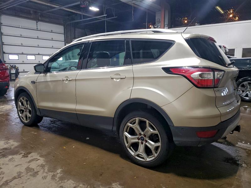 1FMCU9J96HUC23775 - 2017 FORD ESCAPE TITANIUM თაფლისფერი ფოტო 2