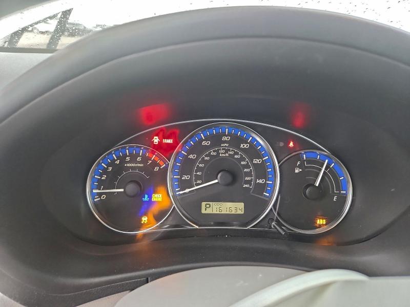 JF2SHABC3BH719926 - 2011 SUBARU FORESTER 2.5X WHITE photo 9