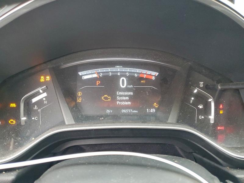 2HKRW1H55KH501001 - 2019 HONDA CR-V EX أخضر صورة 9