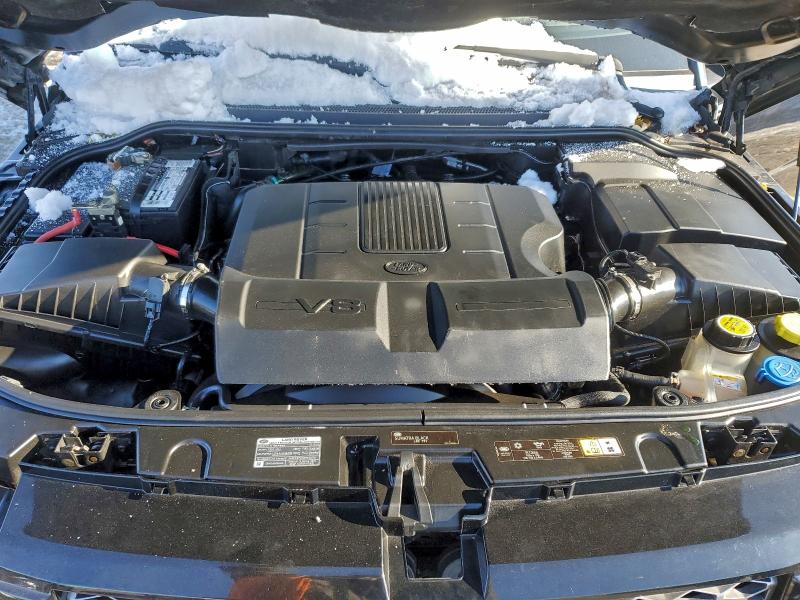 SALSF2D48CA730567 - 2012 LAND ROVER RANGE ROVE HSE BLACK photo 12