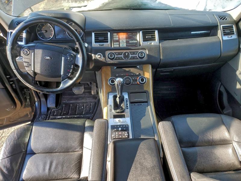 SALSF2D48CA730567 - 2012 LAND ROVER RANGE ROVE HSE BLACK photo 8